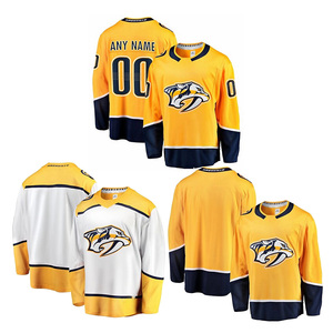 Maglie da Hockey su Ghiaccio Nashville di Alta Qualità a Prezzi Convenienti, Vendita Calda di Maglie Sportive NHL di Tutte le Squadre Americane - Product Image 1