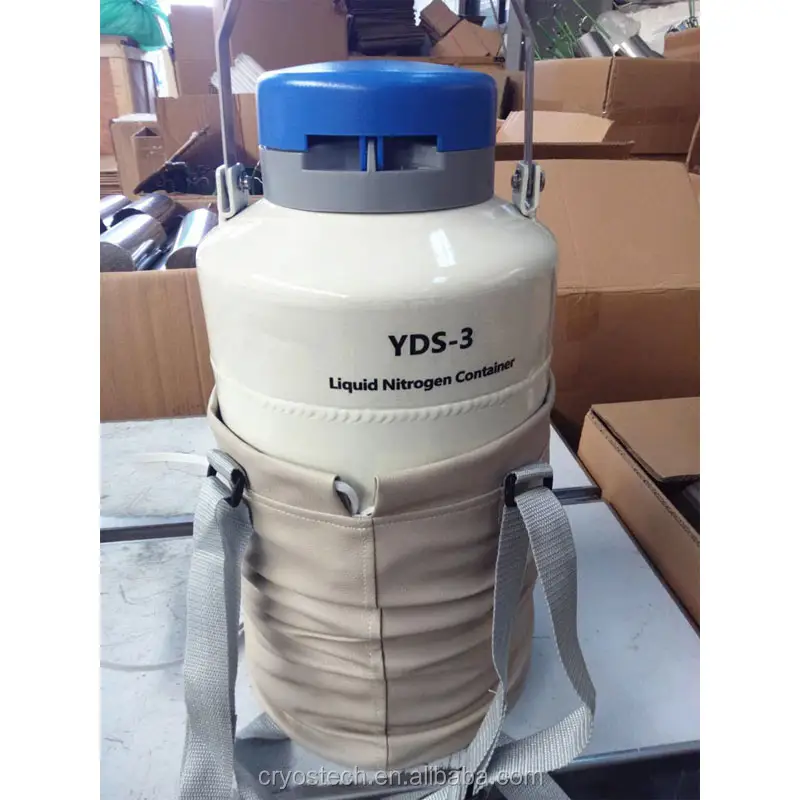 YDS-3 돼지 암소 양 가축 3L 액체 질소 냉동 열 동물 황소 Seman 컨테이너 인공 수정