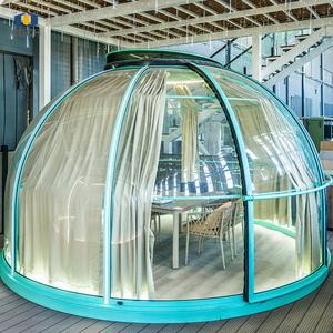 Domo Transparente Prefabricado de PU con Diseño de <span class=keywords><strong>Cristal</strong></span> Estrellado para Camping, Gazebo, Restaurante, <span class=keywords><strong>Casa</strong></span> Burbuja en Venta - Product Image 1