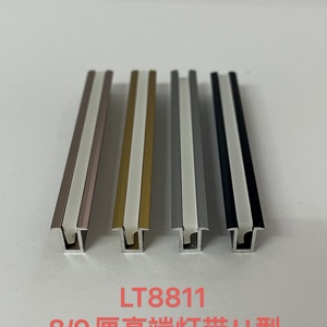 Nhôm LED Ánh Sáng Bên Trong Góc Nhà Khách Sạn Trang Trí Dải Ánh Sáng Chất Lượng Cao Gạch Trims - Product Image 3