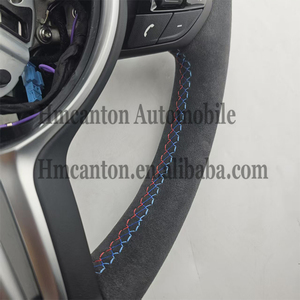 Volante in Alcantara Rosso M1M2 per BMW <span class=keywords><strong>Serie</strong></span> 3 e <span class=keywords><strong>Serie</strong></span> 5 F10 F20 F30 F90 F01 F02, il Più Popolare - Product Image 5