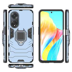 Funda para Oppo A38/A98 <span class=keywords><strong>5G</strong></span>/A58 <span class=keywords><strong>4G</strong></span>/Oppo A78, Funda de Lujo a Prueba de Golpes con Anillo Metálico, Soporte Magnético para Coche - Product Image 3