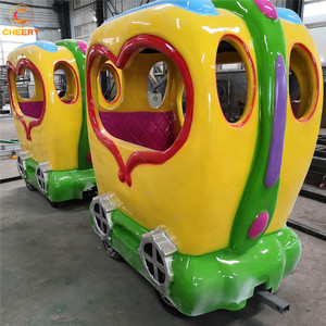 Máquina de juegos para niños usada carretera turismo FRP <span class=keywords><strong>tomas</strong></span> tren sin rieles con batería en el centro comercial a la venta - Product Image 5