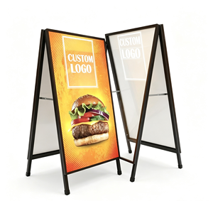 Caja de Luz LED Giratoria de Doble Cara Ultrafina Personalizada, Material Acrílico, Tamaño Personalizado para Exhibición Publicitaria Comercial en Exteriores - Product Image 5