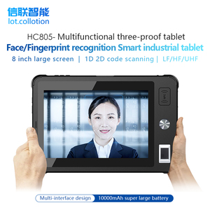 Android 15 2D barcord Scanner 5 gam Wifi NFC công nghiệp máy tính bảng với <span class=keywords><strong>8</strong></span> inch 8GB RAM 256GB Rom RFID <span class=keywords><strong>UHF</strong></span> HF LF <span class=keywords><strong>Reader</strong></span> - Product Image 4