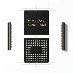 MT25QL512ABB8E12-0SIT Authentic Semiconductor Flash <b>Memory</b> <b>Card</b> 64MB Chip Used for MCU FPGA Router Boot Program - Product Image 2