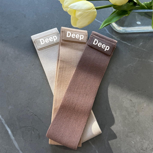 Bán buôn tập thể dục Yoga Non-Slip chiến lợi phẩm vòng vải Latex kháng ban nhạc Stretch Vòng tập thể dục Workout Polyester chiến lợi phẩm ban nhạc - Product Image 6