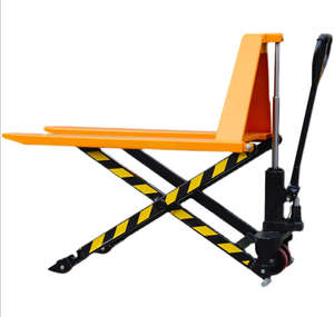 1000kg el hidrolik kamyon makas yüksek kaldırma palet forklifti manuel makas yüksek kaldırma palet taşıyıcı - Product Image 2