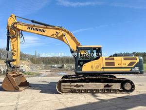 Excavatrice sur chenilles Hyundai 330 d'occasion à prix abordable avec moteur Cummins, engrenages et pompe - Matériel de construction - Product Image 2
