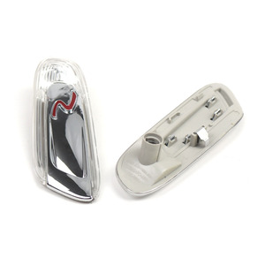 ไฟข้างกันชนหน้า BMW F57 S พร้อมไฟเลี้ยวสีขาว ซ้ายและขวา วัสดุ ABS - Product Image 4