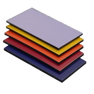 Vente en gros de plaques composites en aluminium <span class=keywords><strong>blanc</strong></span> Dibond de 3 mm pour murs-rideaux, portes et plafonds - Ignifuge et antibactérien - Product Image 1