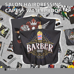 Strumenti da barbiere stampati in Nylon impermeabile da <span class=keywords><strong>parrucchiere</strong></span> professionale e comodo - Product Image 2