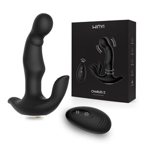 Juguete Sexual Masculino WINYI, Vibrador Anal Eléctrico Giratorio en Forma de L, Vibrador de Próstata y Masajeador Anal para Hombre - Product Image 6