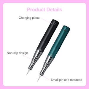 Professional Electric PMU Tattoo <b>Machine</b> Stainless Steel Low Noise Permanent Makeup Pen for Eyebrow Lip Beauty Studio Use - Product Image 5