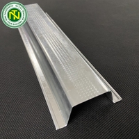 NUEVO TOUR Furring Channel Omega, Componentes de Rejilla de Techo de Acero Galvanizado de Diseño Moderno, Resistentes a la Corrosión y de Alta Resistencia