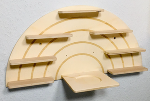 Support de tonies en forme d'arc-en-ciel en bois présentoir de jouets support de décoration murale Tony Figures et étagère de boîte toni - Product Image 3