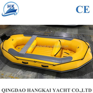 Bote Inflable Eléctrico <span class=keywords><strong>con</strong></span> <span class=keywords><strong>Motor</strong></span> para Pesca y Recreación, <span class=keywords><strong>con</strong></span> Construcción Ligera y Estable de PVC, para 2-8 Personas - Product Image 4