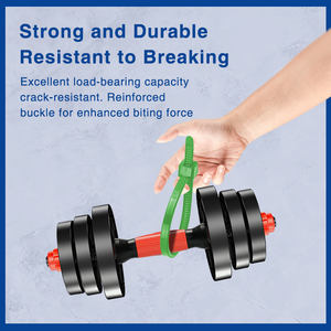 Attaches à glissière de qualité supérieure, 100 pièces par paquet, haute résistance, vertes, en nylon conventionnel, ignifuges 94V-2, pour usage industriel - Product Image 3