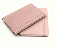 Carnet à couverture PU personnalisée avec motif paysager, idéal pour la promotion publicitaire, l'école, le bureau et comme journal intime.