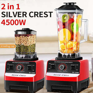 Mixeur Blender 3-en-1 Commercial Robuste pour Smoothies, Jus, Broyeur à Glace - Meilleur Mixeur Commercial Silvercrest - Product Image 1