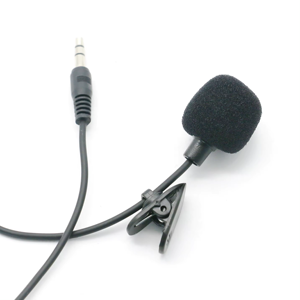 Microphone à pince de haute qualité 3,5 mm Petit microphone pour guides touristiques, interviews et enseignement - Product Image 1