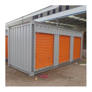 Porte à volet roulant 20ft Conteneur de stockage en acier 9ft 12ft 16ft 19tf Conteneur de stockage en acier - Product Image 4