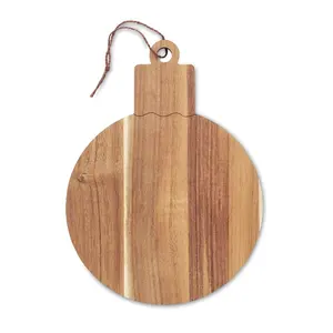 Tagliere ACABALL in acacia, merchandising natalizio - Product Image 2