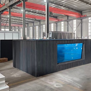 Nuevas Casas Contenedor <span class=keywords><strong>Prefabricadas</strong></span> con Nuevos Materiales <span class=keywords><strong>de</strong></span> Panel que se Pueden Construir con <span class=keywords><strong>Piscinas</strong></span> Integradas - Product Image 1