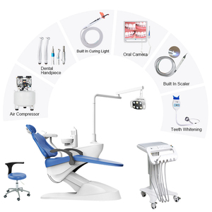Poltrone Odontoiatriche OEM di Lusso, <span class=keywords><strong>Unit</strong></span>à per Attrezzature Dentistiche, Poltrone Mediche per Trattamenti Odontoiatrici - Product Image 1