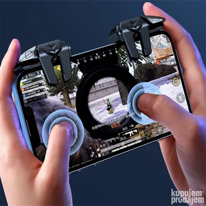 G21 6 Finger <span class=keywords><strong>Trigger</strong></span> Doble sensibilidad Aim Shoot Gaming Keys Target Buttons Smartphone <span class=keywords><strong>Game</strong></span> Controller <span class=keywords><strong>Trigger</strong></span> para <span class=keywords><strong>PUBG</strong></span> - Product Image 6