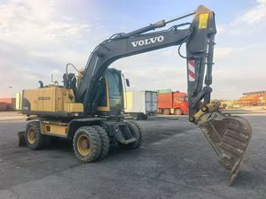 รถขุดล้อยาง Volvo EW 145B มือสอง ปี 2022 รุ่น 12 ตัน ระบบไฮดรอลิก สำหรับงานก่อสร้าง เครื่องยนต์ Volvo Penta ความจุบุ้งกี๋ 0.52 ลูกบาศก์เมตร - Product Image 2