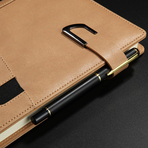 Planificateur hebdomadaire 2026 Journal A5 de haute qualité Reliure cousue <span class=keywords><strong>jaune</strong></span> <span class=keywords><strong>Bloc</strong></span>-notes et stylo Ensemble cadeau - Product Image 2