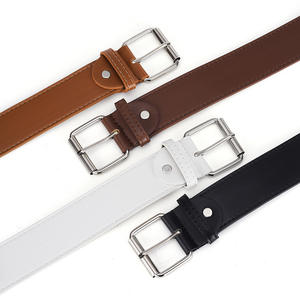 Cinturón con Hebilla de Aleación en Forma de Bala Estilo Hip Hop de 3.8 cm de Ancho para Hombre y Mujer, Accesorio de Moda Duradero Tiyo - Product Image 2