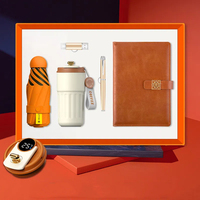 Ensemble cadeau de luxe 5-en-1 en acier inoxydable de haute qualité comprenant un carnet, une clé USB et une tasse – Cadeau idéal pour la Fête des Pères, la remise des diplômes ou les cadres
