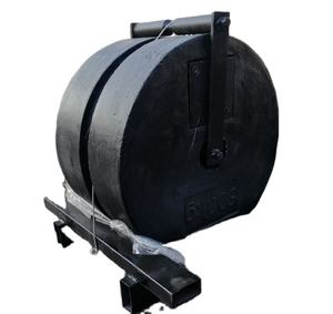 أوزان دوارة دقيقة 250 كجم، 500 كجم، 1000 كجم، أوزان حديد زهر، أوزان معايرة لميزان الشاحنات، وزن موازن 250 كجم - Product Image 4