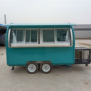 New Design Food Truck Street Fast Food Food Trailer with Sliding Window for Sale - Product Image 1