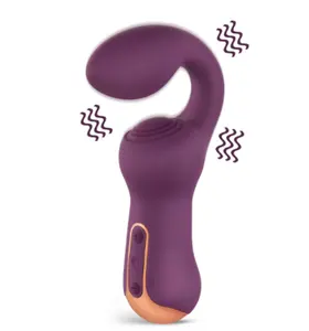 Strong Handheld Vagina Natural Internal Shape Design Prostate Butt Plugs Stimulation Rotating G Spot Sucking Vibrating Massager
