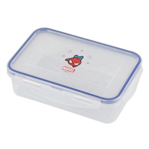 Lots de liquidation : Contenants alimentaires en <span class=keywords><strong>plastique</strong></span> écologiques à motifs de dessins animés avec couvercle, compatibles micro-ondes, étanches, organisateurs de réfrigérateur - Product Image 2
