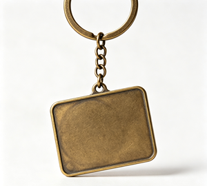 Porte-clés rétro en vinyle, pendentif disque musical vintage, cadeau souvenir - Product Image 3