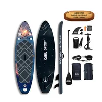 Lulusky Groothandel Isup Opblaasbare Paddleboard Pvc Zee Kitesurfen Windsurfen Surfen Stand Up Paddle Board Sup Board