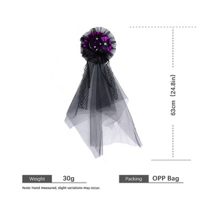 Mujer 2025 gran oferta Halloween festivo calabaza sombrero forma pinzas para el cabello moda elegante personalizado pedido a granel horquillas Accesorios - Product Image 3