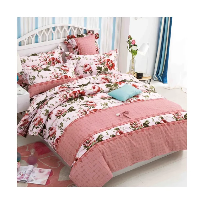 جديد كوريا طقم سرير عصري مجموعات حاف مجموعة غطاء غطاء سرير حامل واحدة مزدوجة سرير ملكة البياضات