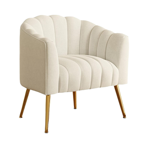 Moderno cómodo <span class=keywords><strong>Beige</strong></span> sofá individual sillón de gran tamaño calabaza terciopelo tapizado barril silla para sala de estar sofá Seccional de <span class=keywords><strong>tela</strong></span> - Product Image 1