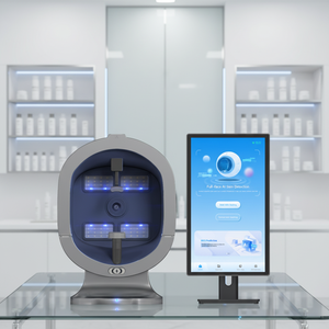 Système d'<span class=keywords><strong>analyse</strong></span> cutanée professionnel de bureau X5 PRO, <span class=keywords><strong>analyse</strong></span> 3D de la topographie cutanée et des rides, écran 21,5 pouces, détecte l'hydratation - Product Image 1