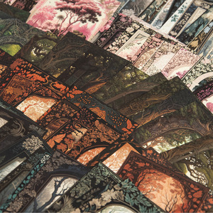 Materiale pz/pacco in carta da 30 serie Deep Forest materiale retrò materiale Collage materiale di Base - Product Image 5