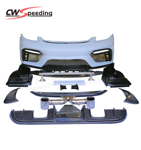 Kit carrosserie personnalisé de luxe style <span class=keywords><strong>GT4</strong></span>, pare-chocs avant en fibre de carbone, diffuseur arrière pour <span class=keywords><strong>PORSCHE</strong></span> 718 BOXSTER - Product Image 1