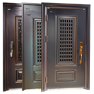 <span class=keywords><strong>Porta</strong></span> di Sicurezza TECHTOP Antifurto in Ferro Battuto <span class=keywords><strong>a</strong></span> <span class=keywords><strong>Anta</strong></span> Singola, Design Moderno, con Zanzariera Classica per <span class=keywords><strong>Finestra</strong></span>, Apertura <span class=keywords><strong>a</strong></span> Battente per Ingresso Principale - Product Image 5