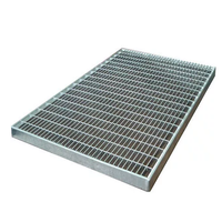 Rejilla de acero galvanizado de Grado Superior ASTM A1011 Q235 25x5mm 30x5mm Rejilla de acero Galv para escaleras