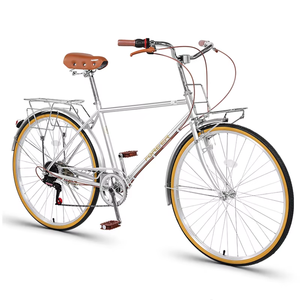 2025 24/26 इंच हाई कार्बन स्टील सिटी बाइक महिला साइकिल सिटी बाइक बाइक बाइक सिटी फैशन महिला बाइक - Product Image 4