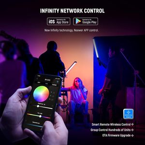 Neewer Rgb Light <strong>Wand</strong> With 2.4g/app Control Upgraded 360 Touchable Rgbww Mixer Photography Handheld Led Video Lighting - Product Image 6